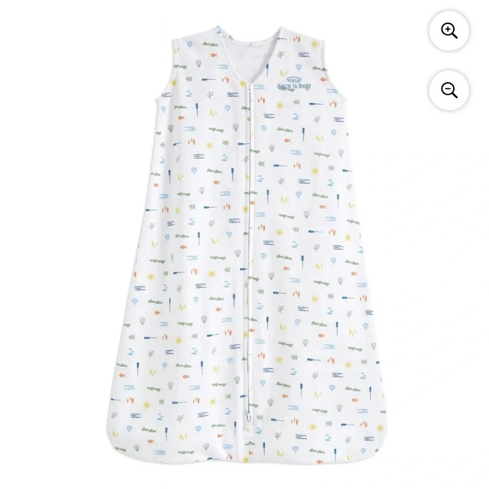 Halo® Sleepsack® Wearable Blanket, 100% Cotton, Lakeside - Picture 1 of 5